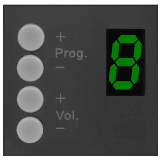 Панель управления Audac DW4020 Black, Профессиональное аудио, Панель управления