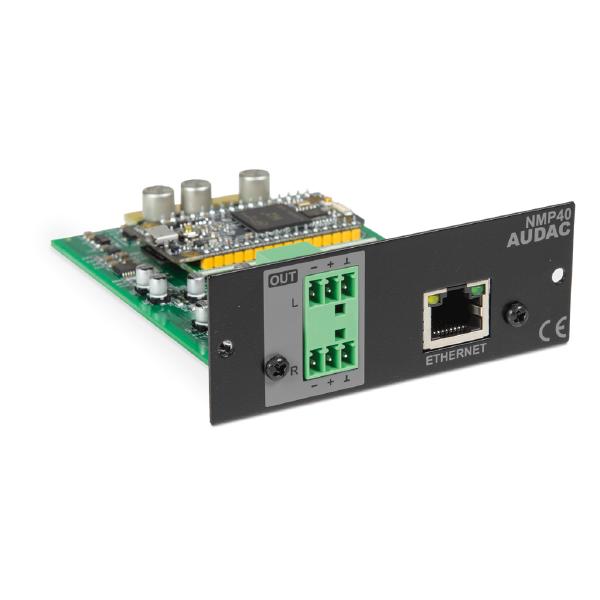 Профессиональный проигрыватель Audac Модуль NMP40 h3c lsum1gt48fd8 модуль интерфейса ethernet rj45 fd порт s9900e 48