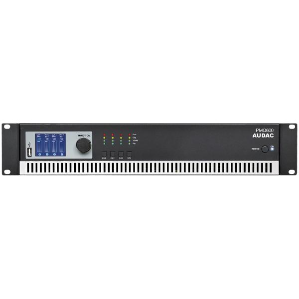Трансляционный усилитель Audac PMQ600 трансляционный усилитель audac cap424