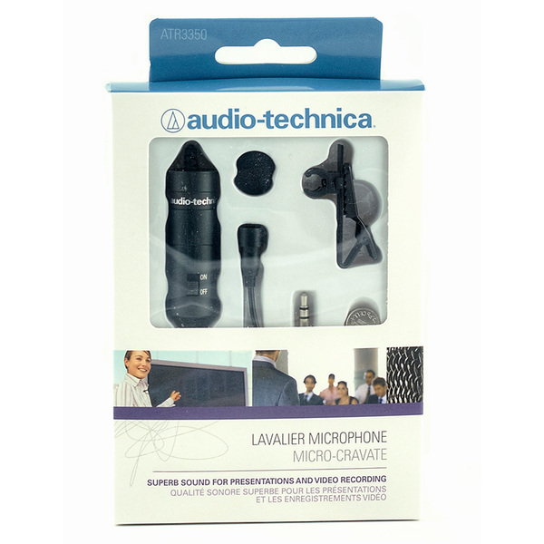 Петличный микрофон Audio-Technica ATR3350 Black - фото 2