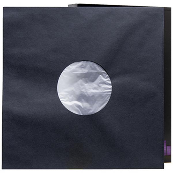 12 Vinyl Inner Sleeves Black (25 шт.) (внутренний)