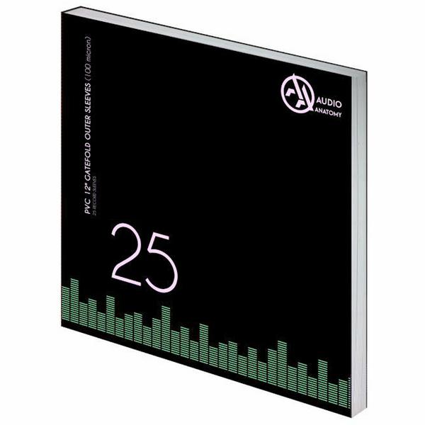 Конверт для виниловых пластинок Audio Anatomy 12 Vinyl Outer Sleeves PVC Gatefold (25 шт.) (внешний)
