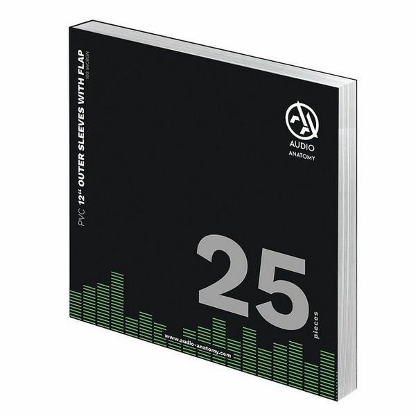 Конверт для виниловых пластинок Audio Anatomy 12 Vinyl Outer Sleeves PVC with Flap (25 шт.) (внешний) виниловые пластинки nonesuch sam amidon lily o lp