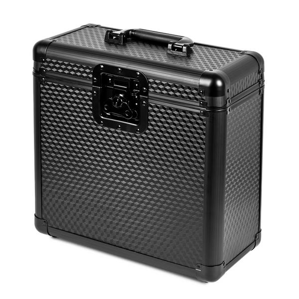 Кейс для виниловых пластинок ALP20 12 х 25 шт. Black aluminum