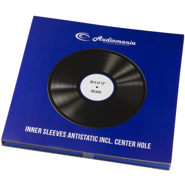 Конверт для виниловых пластинок Audiomania 12 Inner Sleeves Antistatic Incl. Center Hole Blue (внутренний) (30 шт.)