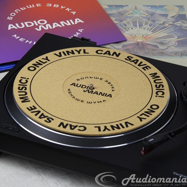 Подарочный набор с виниловым проигрывателем Scansonic USB100  ПОГРУЖЕНИЕ В МИР ВИНИЛА от Audiomania
