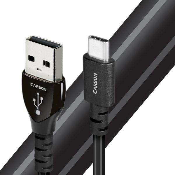 кабель usb audioquest carbon 1 5 m Кабель USB AudioQuest Carbon USB-A/USB-C 0.75 m
