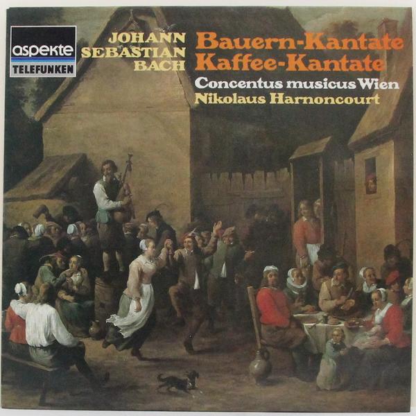 

Винтажная виниловая пластинка BACH - BAUERN-KANTATE, KAFFEE-KANTATE (NIKOLAUS HARNONCOURT)