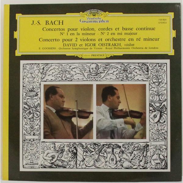 

Винтажная виниловая пластинка BACH - CONCERTOS POUR VIOLON, CORDES ET BASSE CONTINUE; CONCERTO POUR 2 VIOLONS ET ORCHESTRE EN RE MINEUR (DAVID OISTRAKH, IGOR OISTRAKH)