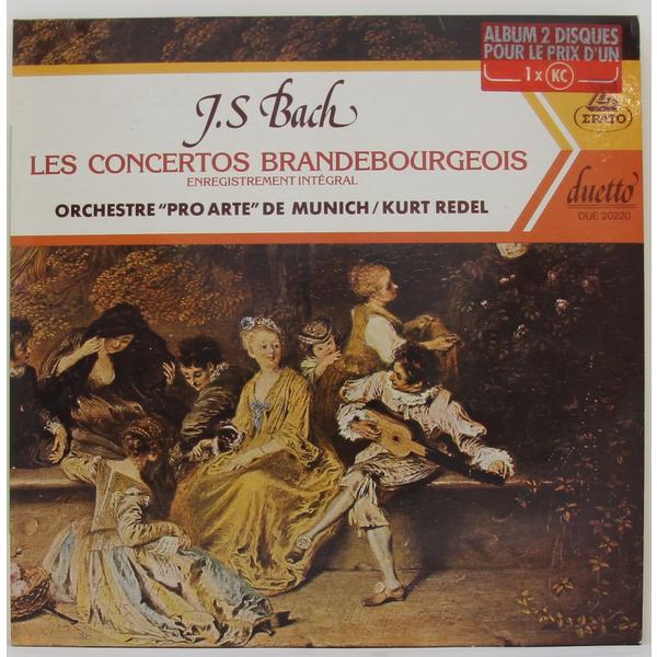 

Винтажная виниловая пластинка J.S BACH - LES CONCERTOS BRANDEBOURGEOIS (ENREGISTREMENT INTEGRAL) (ORCHESTRE PRO ARTE DE MUNICH)