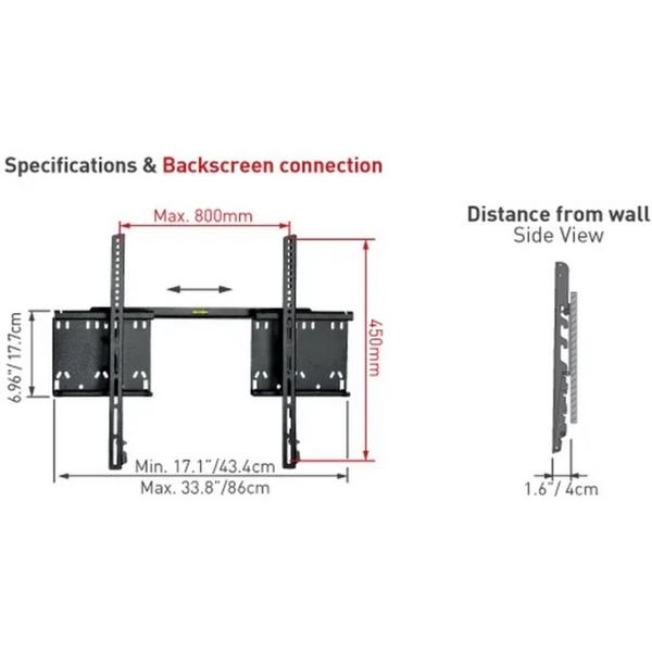 

Кронштейн для телевизора Barkan model 40 60 Max Black