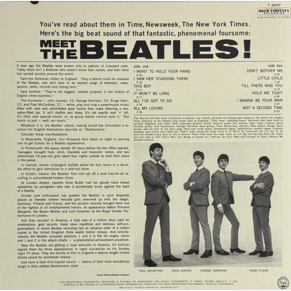 Beatles Beatles - Meet The Beatles! (180 Gr) Вид№3