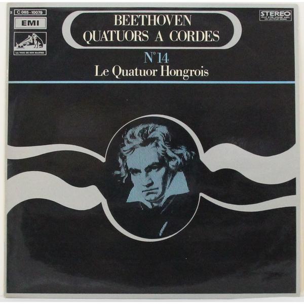

Винтажная виниловая пластинка BEETHOVEN - QUATUORS A CORDES № 14 (DISQUE 9) (LE QUATUOR HONGROIS)