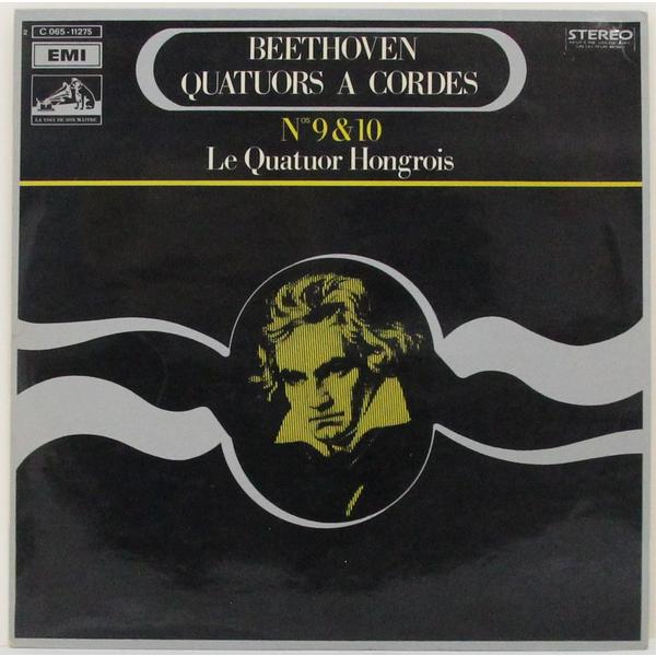 Винтажная виниловая пластинка BEETHOVEN - QUATUORS A CORDES № 9   10 (DISQUE 6) (LE QUATUOR HONGROIS)