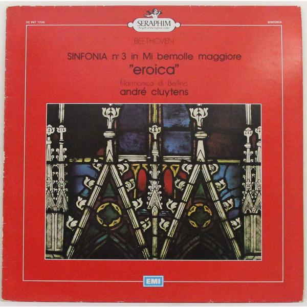 

Винтажная виниловая пластинка BEETHOVEN - SINFONIA № 3 IN MI BEMOLLE MAGGIORE EROICA (ANDRE CLUYTENS)