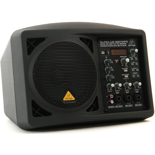 Профессиональная активная акустика Behringer EUROLIVE B207MP3, Профессиональное аудио, Профессиональная активная акустика