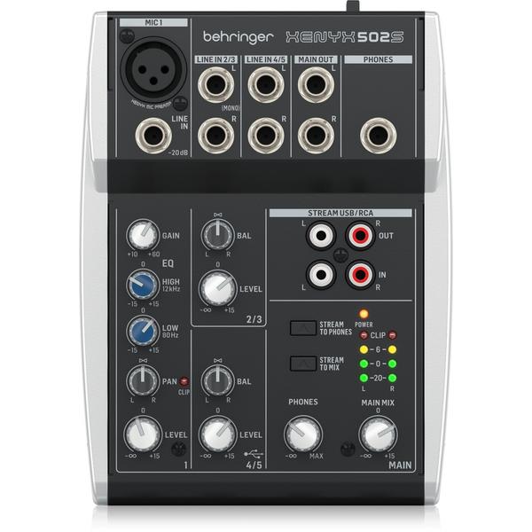 Аналоговый микшерный пульт Behringer XENYX 502S, Профессиональное аудио, Аналоговый микшерный пульт