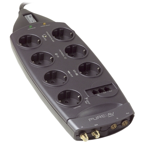 Belkin Pure AV SurgeProtector 7 Tel/Sat (F9A723yy3M-F) - сетевой фильтр ...