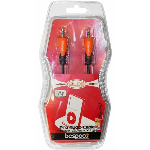 

Кабель miniJack-miniJack Bespeco, SLJJMS150 1.5 m