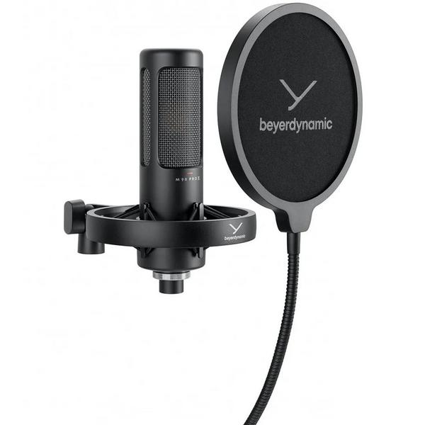 Студийный микрофон Beyerdynamic M 90 PRO X Black behringer b 5 микрофон студийный конденсаторный кардиоида
