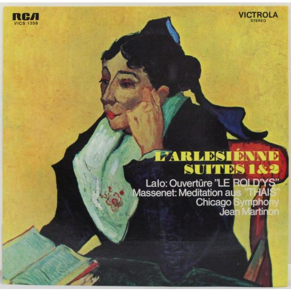 

Винтажная виниловая пластинка BIZET - L'ARLESIENNE SUITES 1 2; LALO - OVERTURE LE ROY D'YS ; MASSENET - MEDITATION AUS THAIS (JEAN MARTINON)