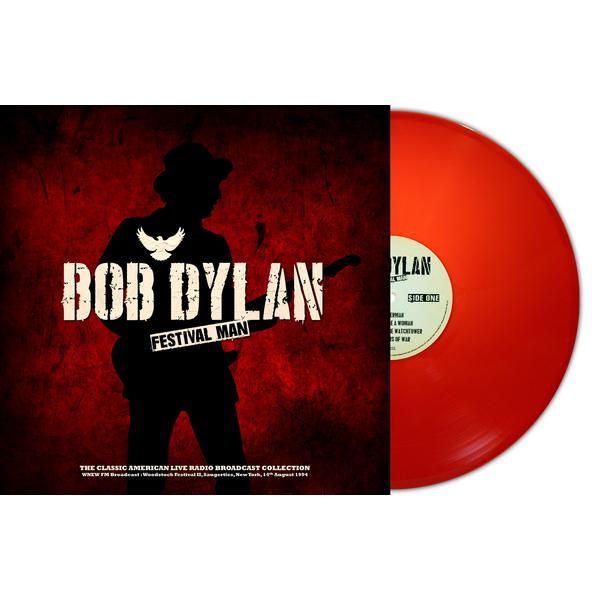 Bob Dylan Bob Dylan - Festival Man: Woodstock Festival Ii 1994 (colour Red) bob dylan festival man woodstock festival ii 1994 red vinyl lp second records music