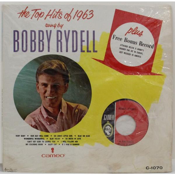 Винтажная виниловая пластинка BOBBY RYDELL - THE TOP HITS OF 1963