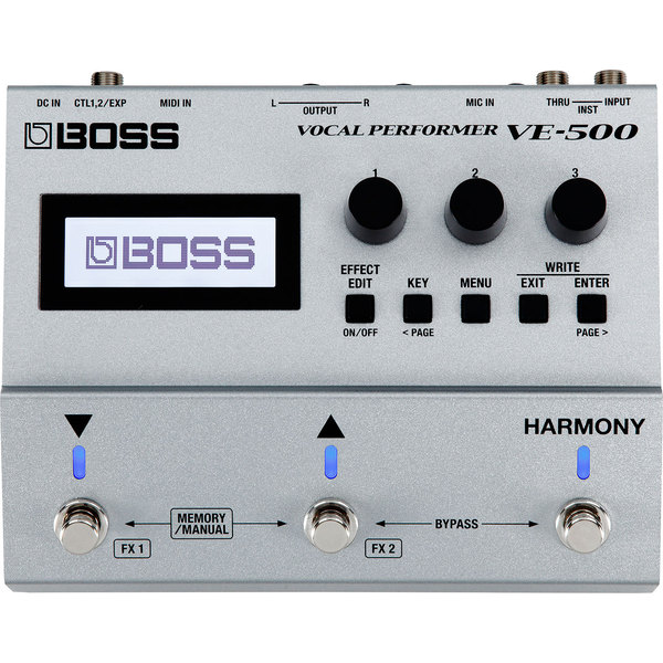 Вокальный процессор BOSS VE-500