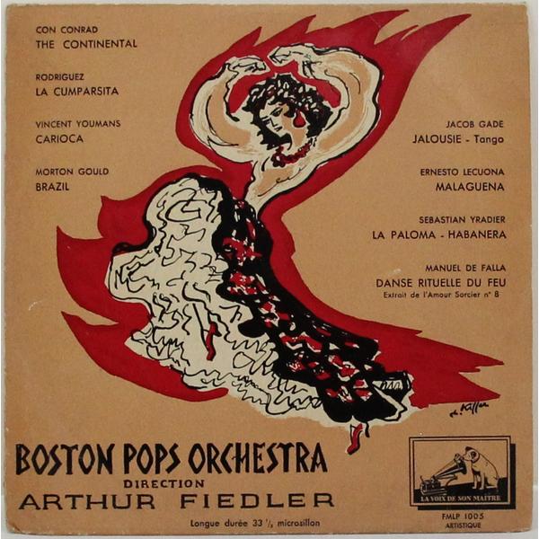Винтажная виниловая пластинка BOSTON POPS ORCHESTRA (ARTHUR FIEDLER)