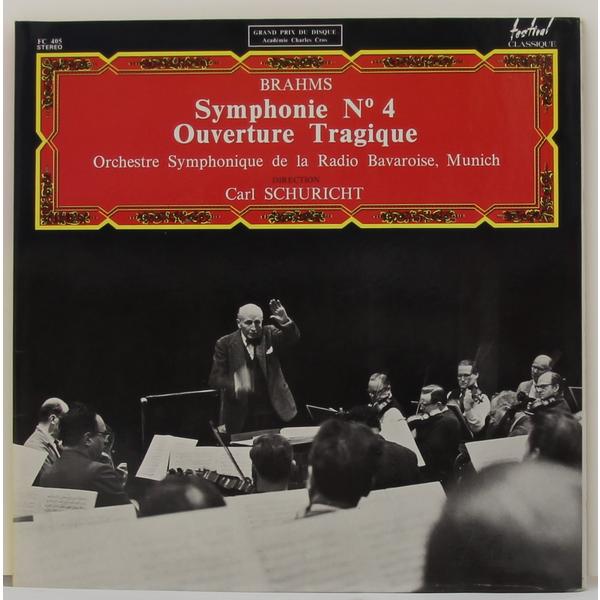 

Винтажная виниловая пластинка BRAHMS - SYMPHONIE № 4, OUVERTURE TRAGIQUE (CARL SCHURICHT)