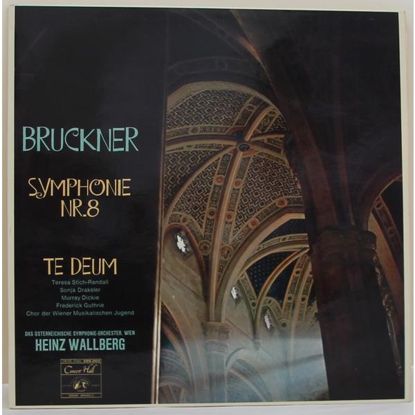 Винтажная виниловая пластинка BRUCKNER - SYMPHONIE № 8, TE DEUM (ORCHESTRE NATIONAL DE VIENNE)