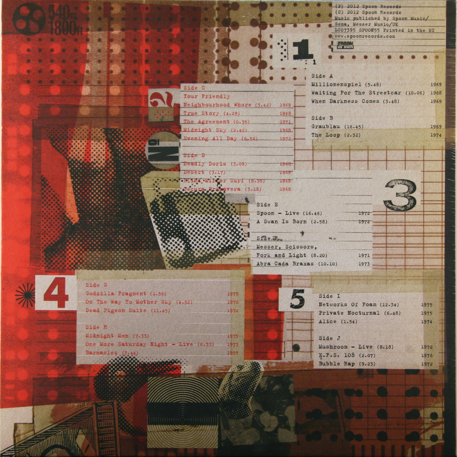 Виниловая пластинка CAN LOST TAPES (5 LP, 180 GR) Купить в магазине