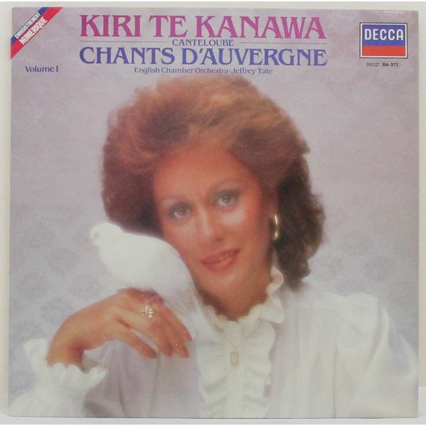 Винтажная виниловая пластинка CANTELOUBE - CHANTS D'AUVERGNE (VOL 1) (KIRI TE KANAWA)