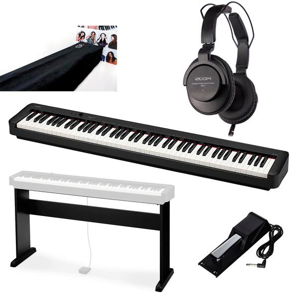 Цифровое пианино с аксессуарами Casio CDP-S110 Black (Bundle 1)