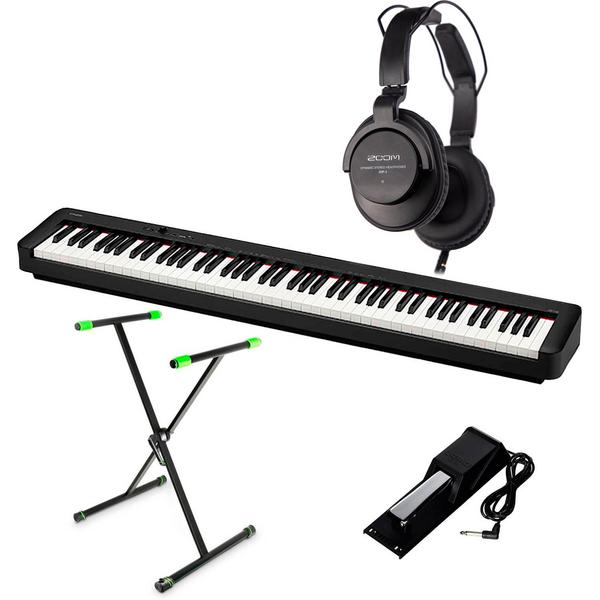 Цифровое пианино с аксессуарами Casio CDP-S110 Black (Bundle 2)