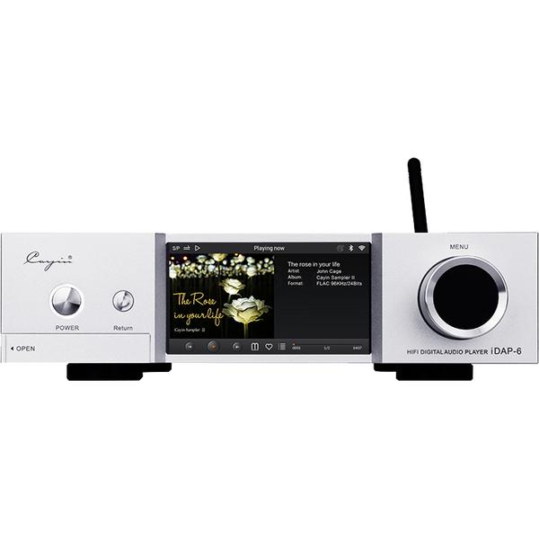 Сетевой проигрыватель Cayin IDAP-6 Silver es9018k2m аудио декодер dac hifi usb звуковая карта декодирование поддержка 32 бит 384 кгц для усилителя мощности домашнего кинотеатра