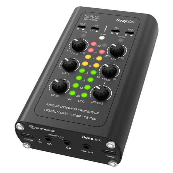 Микрофонный предусилитель CEntrance SoapBox микрофонный предусилитель warm audio tb12 black