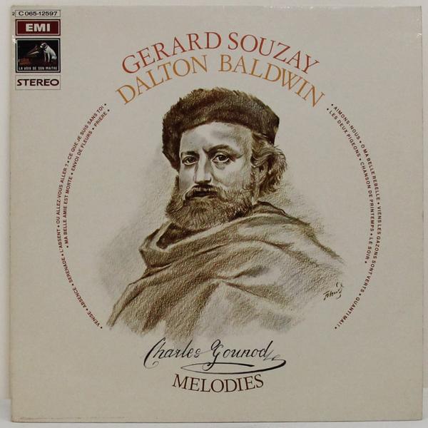 Винтажная виниловая пластинка CHARLES GOUNOD - MELODIES (GERARD SOUZAY, DALTON BALDWIN)