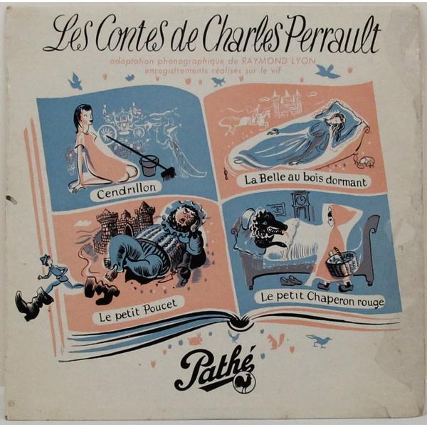 Винтажная виниловая пластинка CHARLES PERRAULT - LES CONTES DE CHARLES PERRAULT (RAYMOND LYON)