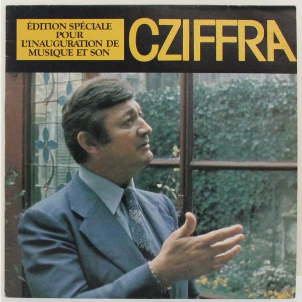 Винтажная виниловая пластинка LISZT, CHOPIN - EDITION SPECIALE POUR L'INAUGURATION DE MUSIQUE ET SON (GYORGY CZIFFRA)