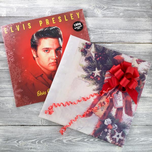 Новогодний подарочный набор  ELVIS CHRISTMAS ALBUM. MIDDLE  с виниловой пластинкой Элвиса Пресли - фото 1