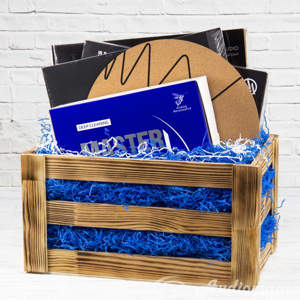 VIP-подарок Audiomania Подарочный набор по уходу за винилом VINYL CLEANING BOX. VIP с виниловой пластинкой DEPECHE MODE, Подарки для любителей музыки, VIP-подарок