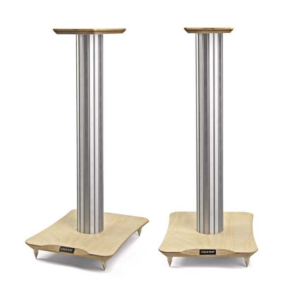 Стойка для акустики Cold Ray S6 SM Silver Tube/Walnut стойка для акустики cold ray c3 black tube walnut