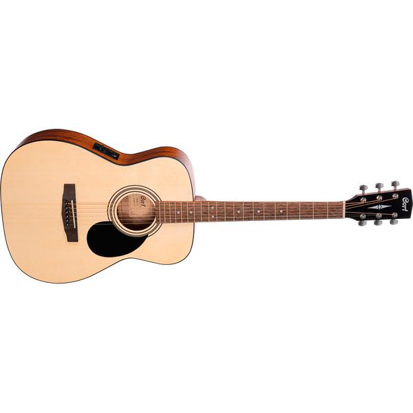 Электроакустическая гитара Cort AF510E Open Pore Natural классическая гитара со звукоснимателем cort ac120ce open pore natural