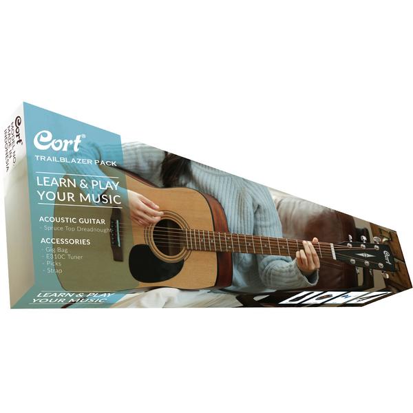 Акустическая гитара Cort CAP810 Trailblazer Pack Open Pore Natural - фото 2