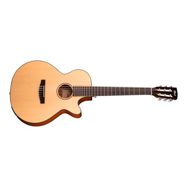 цена Классическая гитара со звукоснимателем Cort CEC3 Natural Satin