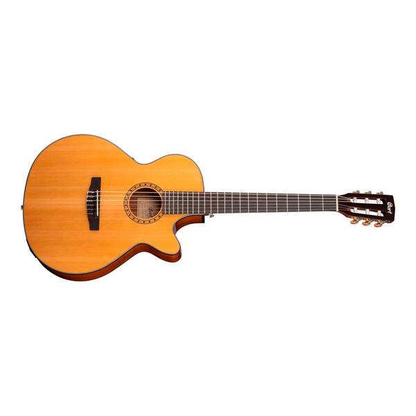 цена Классическая гитара со звукоснимателем Cort CEC5 Natural