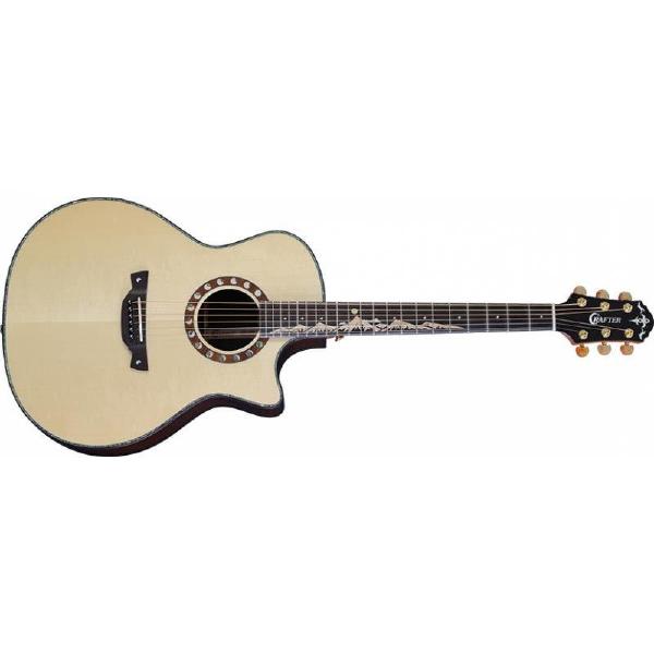 Электроакустическая гитара Crafter ML G-1000ce Natural, Музыкальные инструменты и аппаратура, Электроакустическая гитара
