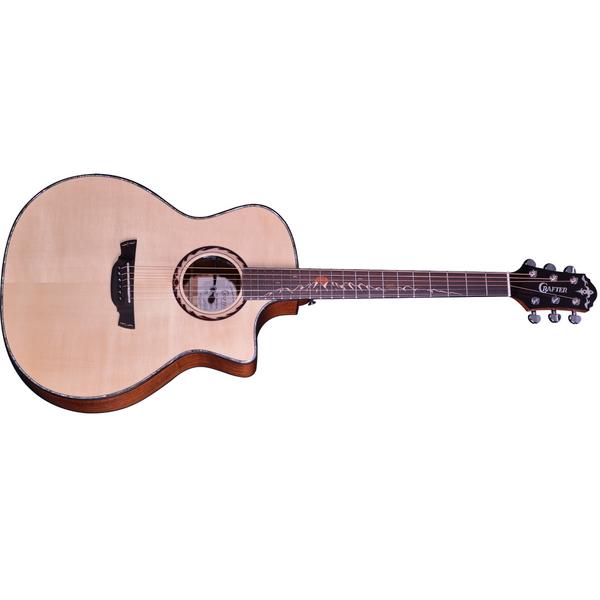 Электроакустическая гитара Crafter SR G-MAHOce Natural электроакустическая гитара crafter stg g 22ce natural