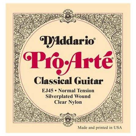 цена Струны для классической гитары D'Addario EJ45